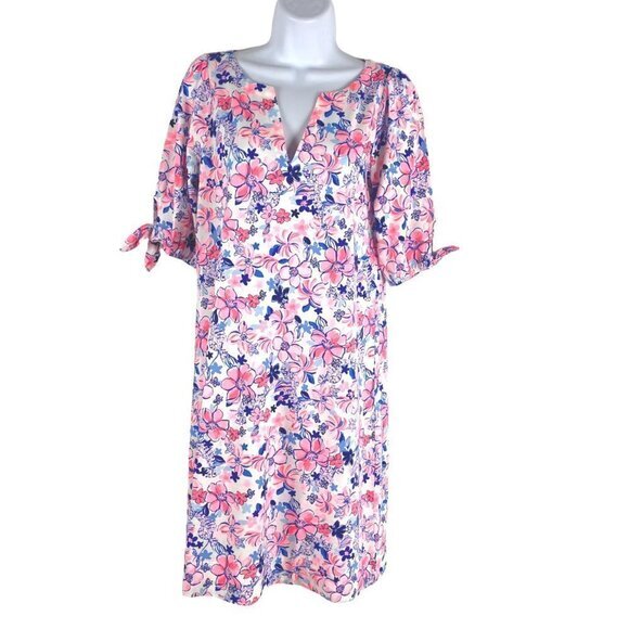 Lilly Pulitzer Easley Short Sleeve‎ Dress Party Like Lobstar Small NWT DR-1232 - Picture 1 of 14